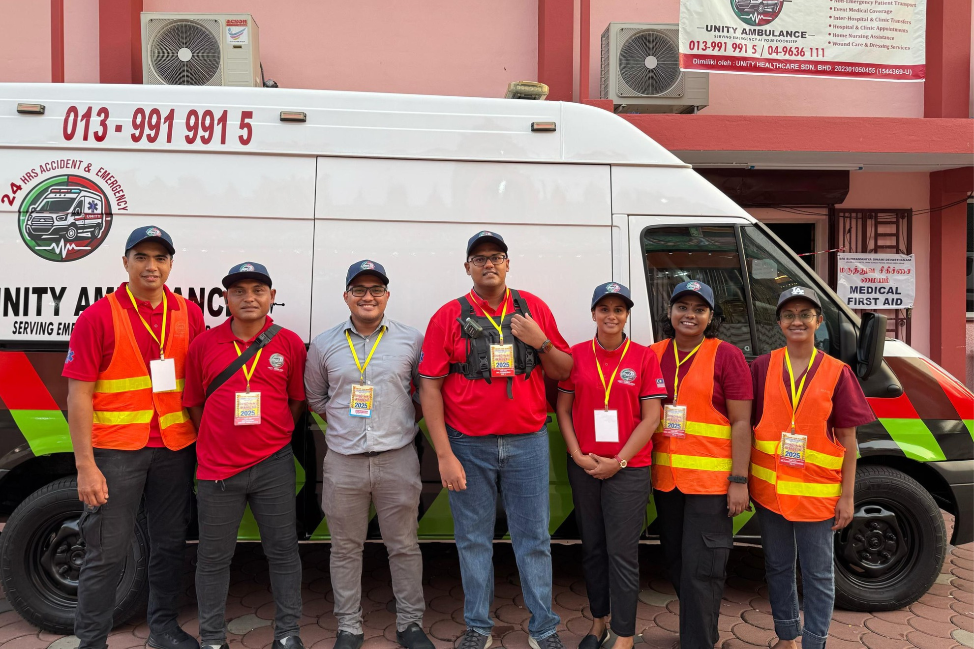 Ambulans Unity Malaysia – Perkhidmatan Kecemasan Cepat & Selamat, Sokongan Komuniti