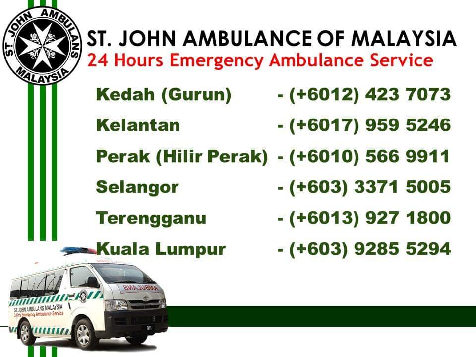 St John Ambulance Gurun - Perkhidmatan Kecemasan Terbaik di Kawasan Pedalaman