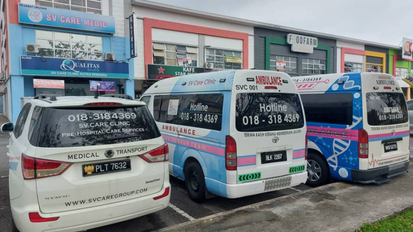 SV Care Ambulans – Perkhidmatan Kecemasan Cepat & Selamat | Ambulans Profesional di Malaysia