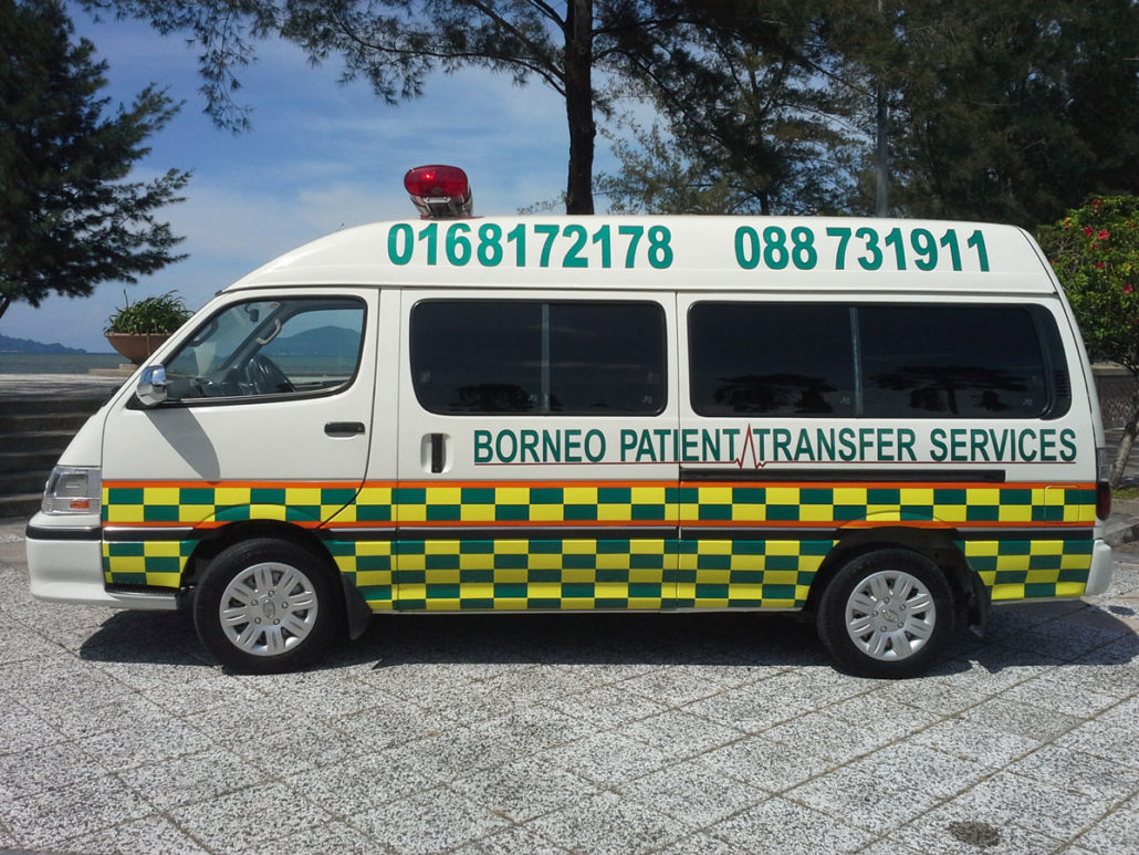 Perkhidmatan Pemindahan Pesakit di Borneo – Selamat, Cepat & Berpatutan