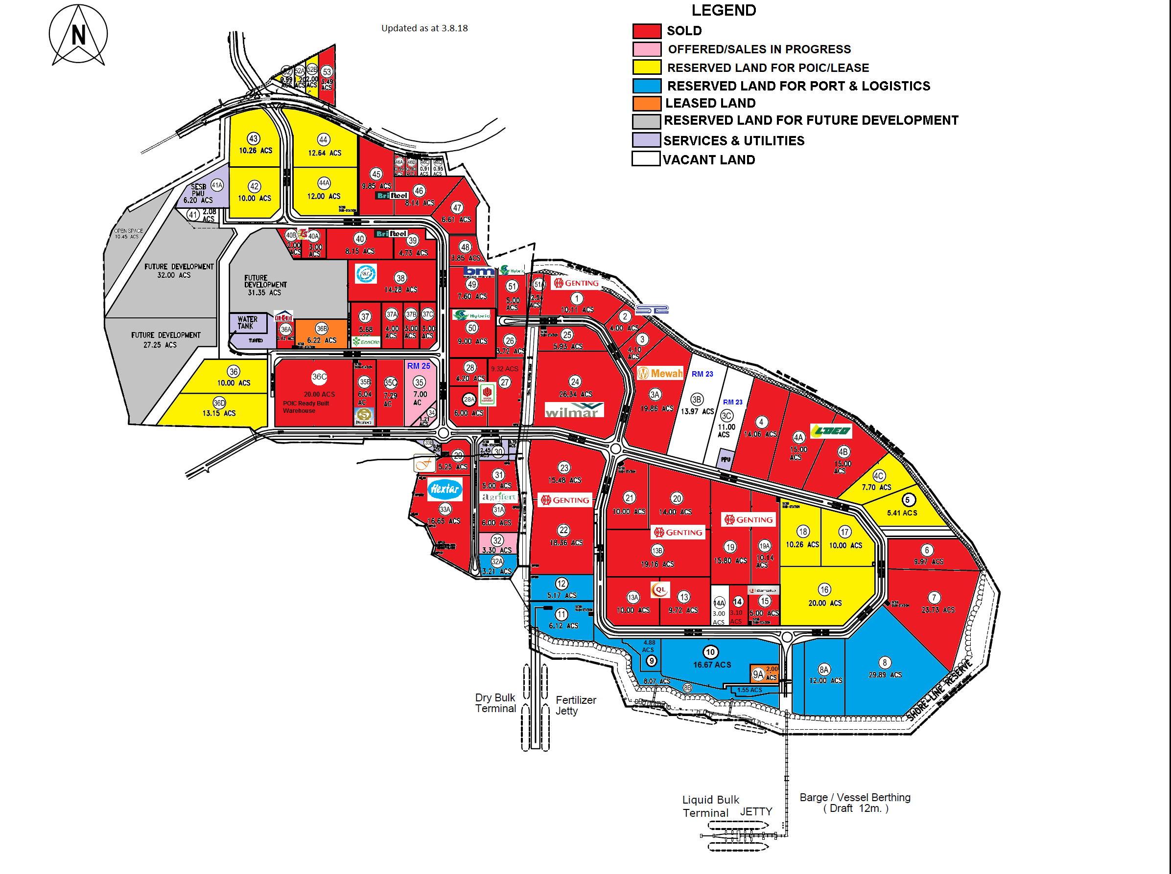 POIC Lahad Datu – Fasa 1: Projek Infrastruktur Utama di Sabah