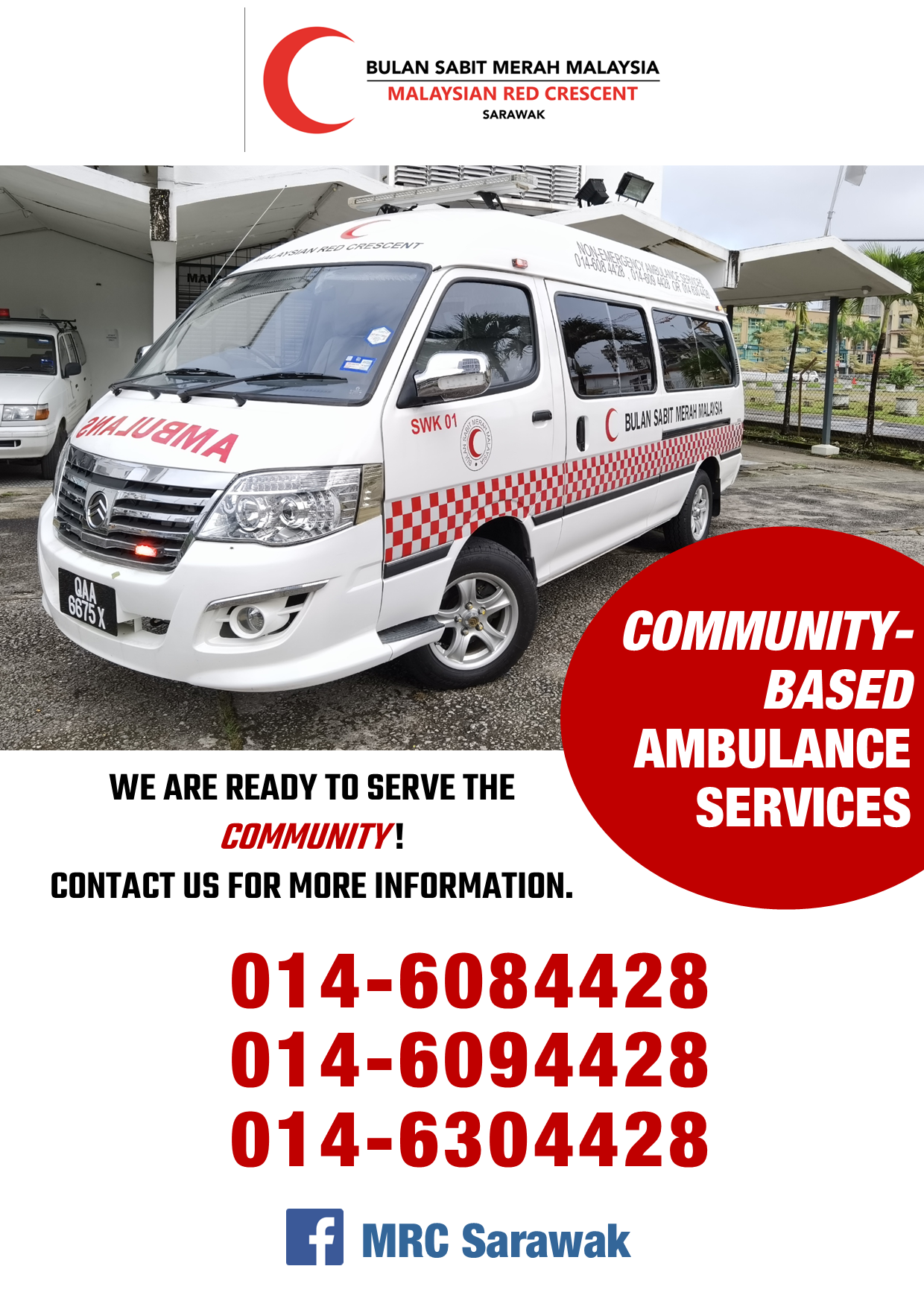 Penjagaan Pra‑Hospital & Perkhidmatan Ambulans – Bulan Sabit Merah Malaysia