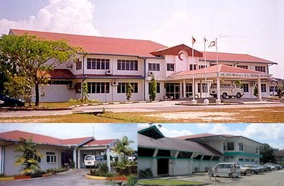 Gambar Bulan Sabit Merah di Miri, Malaysia – Pemandangan Menakjubkan