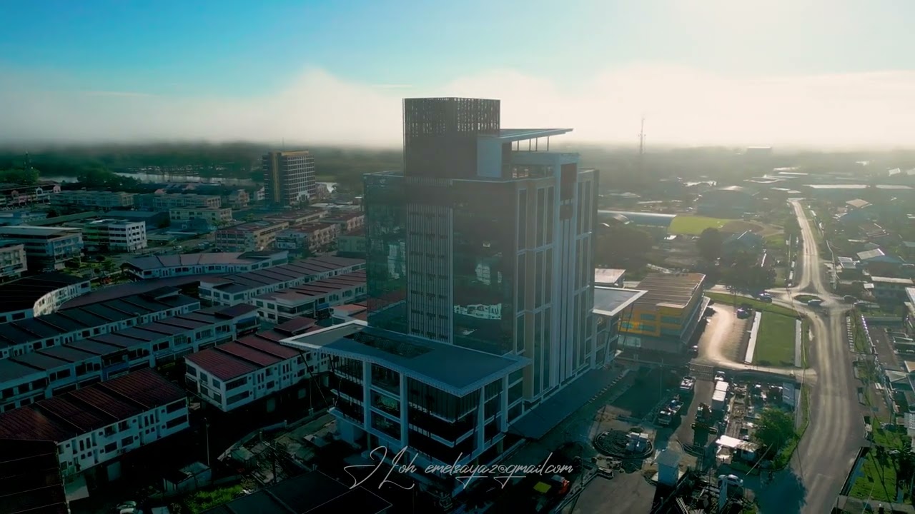 Gambar Pusat Pentadbiran Bersepadu (IAC) Sarikei – Reka Bentuk Moden & Kemudahan Awam