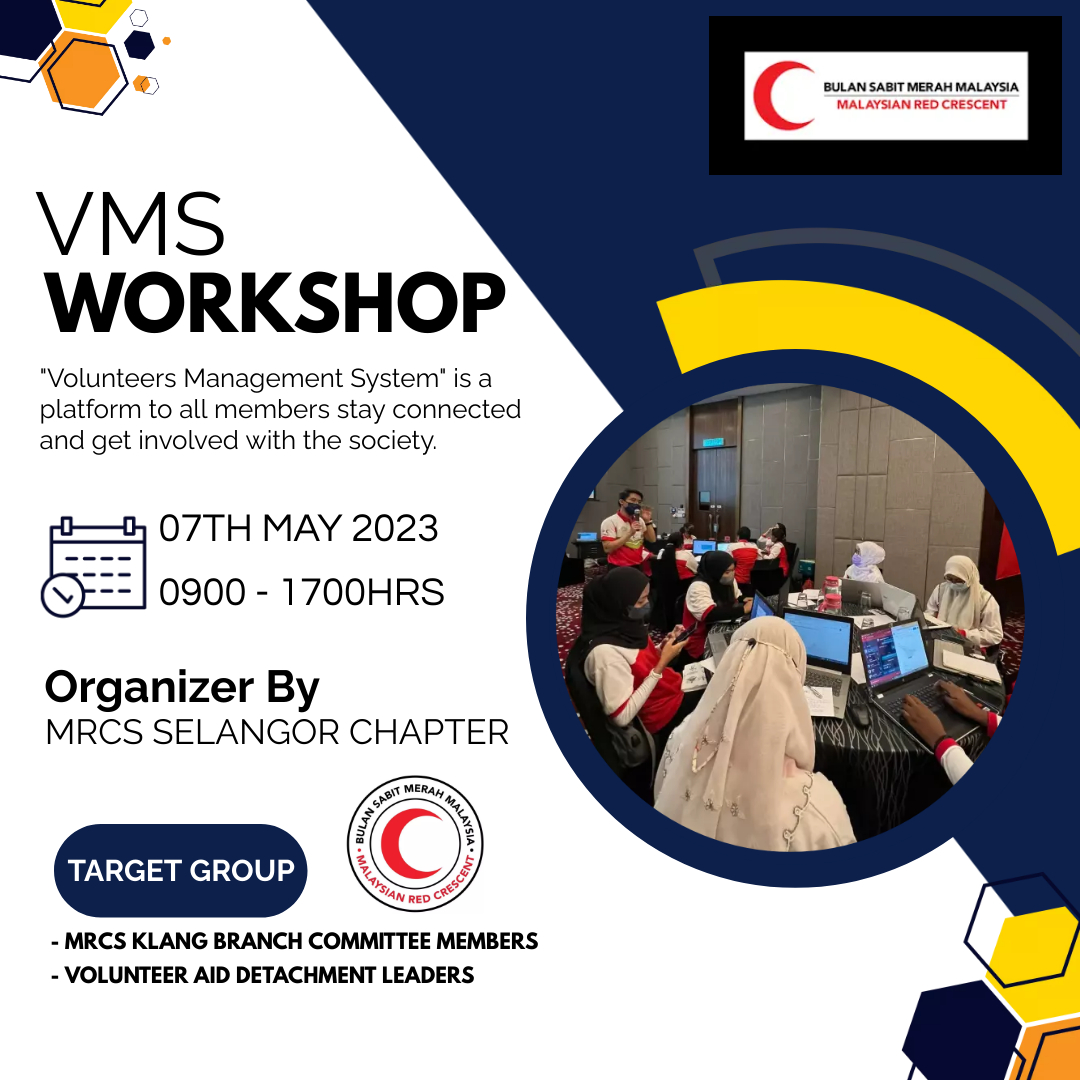 Cawangan Bulan Merah Malaysia di Klang – Aktiviti Kebajikan & Sukarelawan